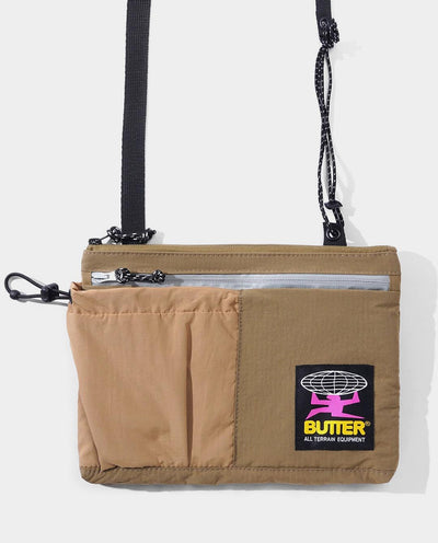 Butter Goods - Pace Side Bag - Tan Bags Butter Goods   