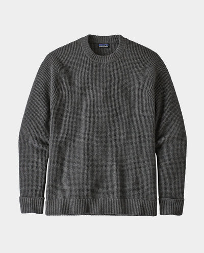 Patagonia - M's Recycled Wool Sweater - Hex Grey Crewneck Patagonia