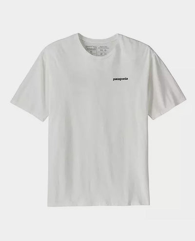 Patagonia - M's Home Water Trout Organic T-Shirt - White T-Shirts Patagonia