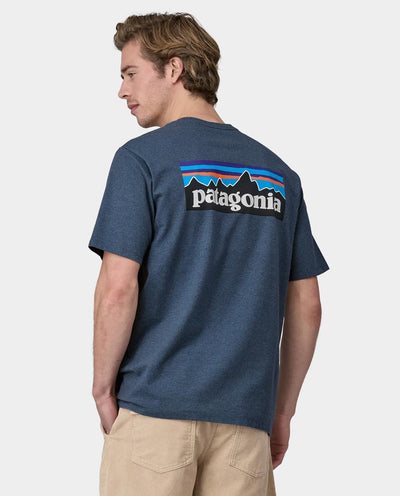 Patagonia - P-6 Logo Responsibili-Tee - Utility Blue T-Shirts Patagonia   