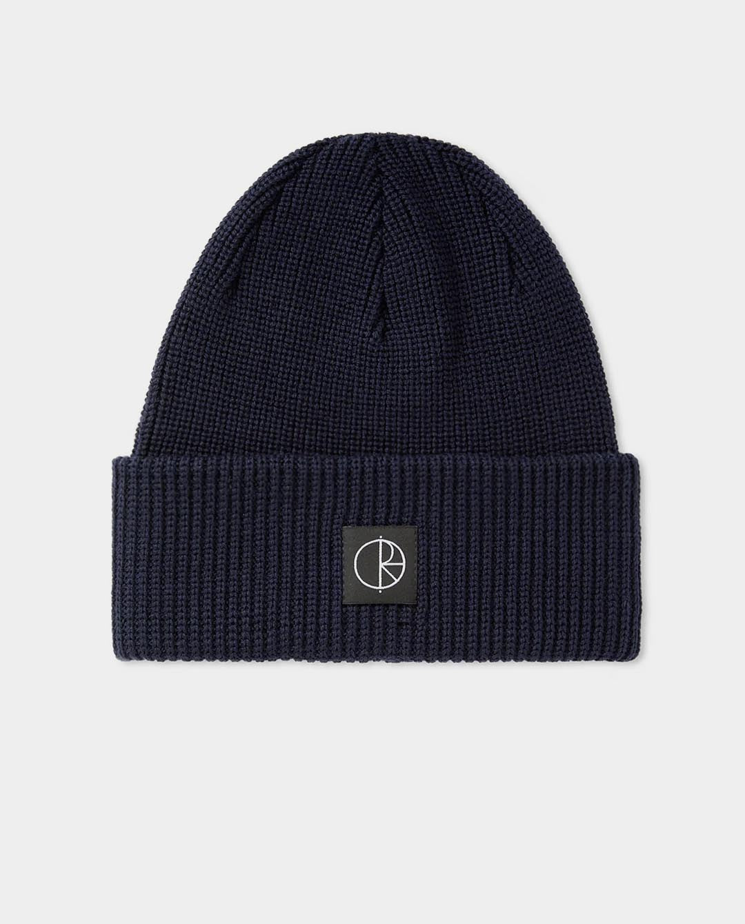 Polar - Double Fold Merino Beanie - Navy Beanie Polar