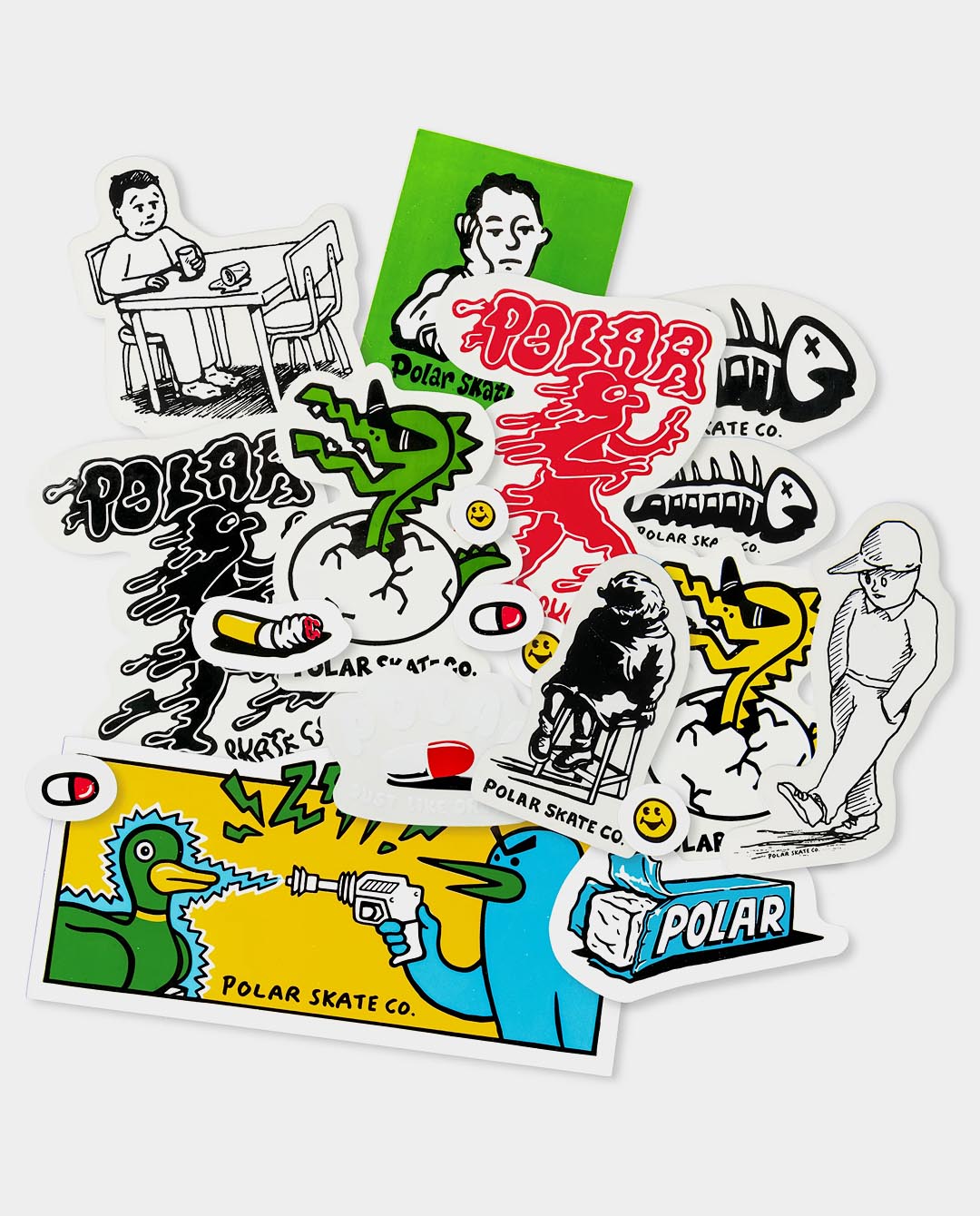 Polar - Jacob’s Corner Sticker Pack - Multi Lifestyle Polar