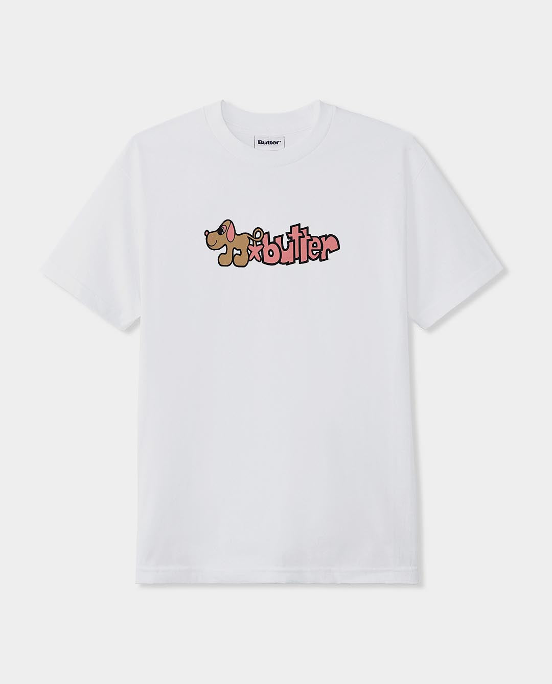 Butter Goods - Pooch T-Shirt - White T-Shirts Butter Goods   