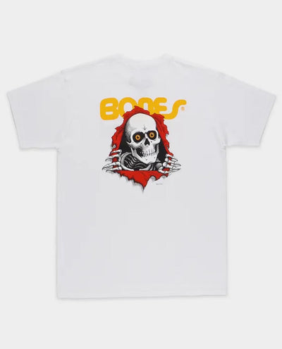 Powell Peralta - Ripper T-Shirt - White T-Shirts Powell Peralta   