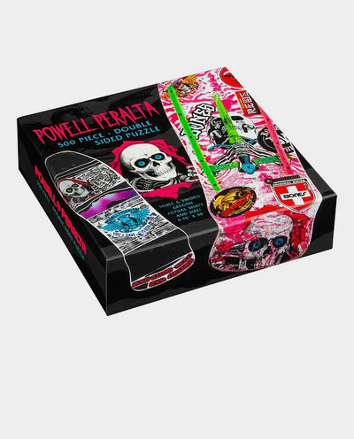 Powell Peralta - Skull And Sword Geegah Puzzle - Hot Pink Lifestyle Powell Peralta   