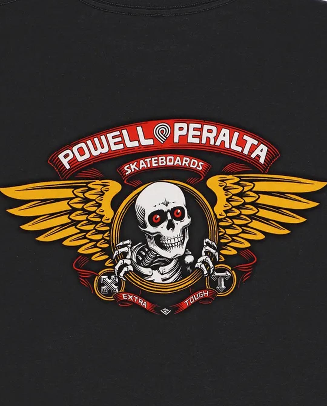 Powell Peralta - Winged Ripper T-Shirt - Black T-Shirts Powell Peralta   