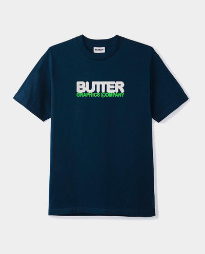 Butter Goods - Program T-Shirt - Navy T-Shirts Butter Goods