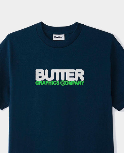 Butter Goods - Program T-Shirt - Navy T-Shirts Butter Goods