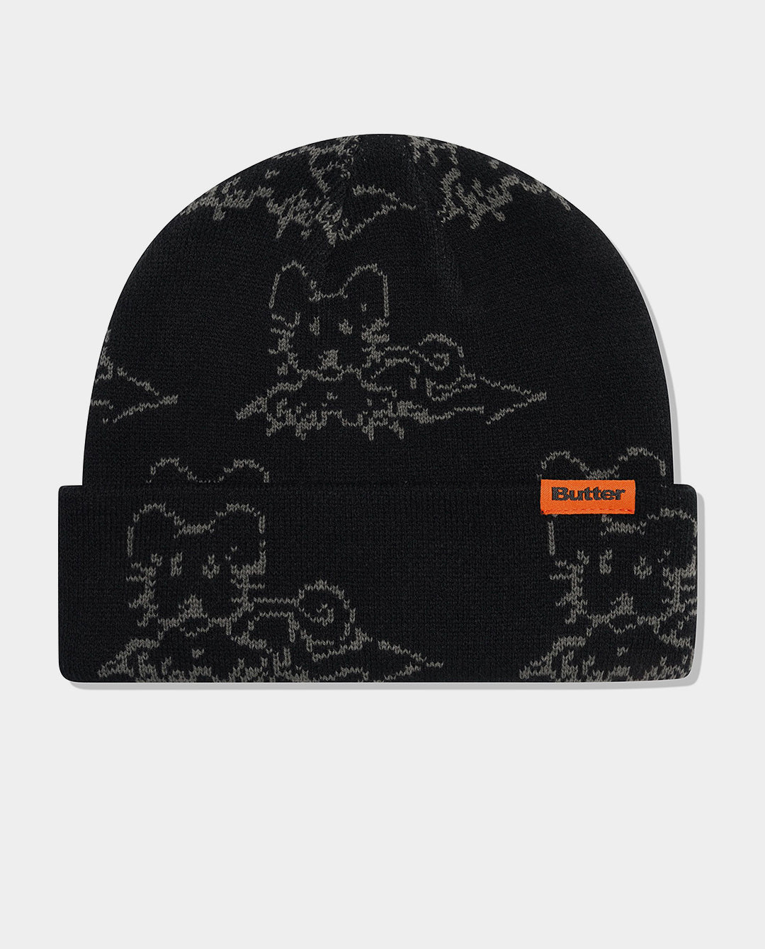 Butter Goods - Rat Beanie - Black Beanie Butter Goods