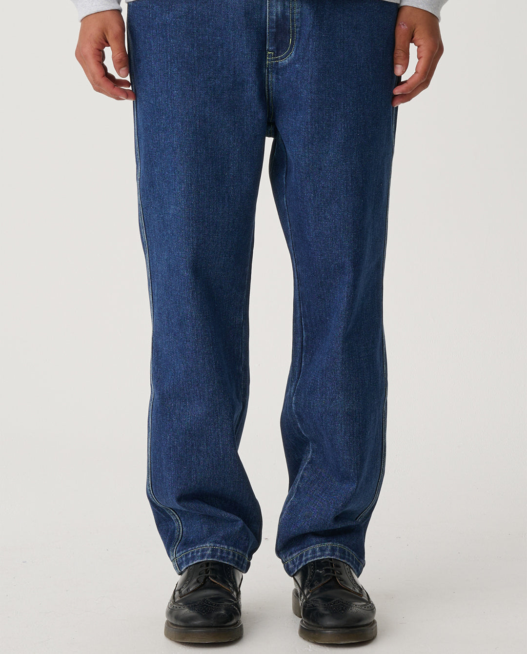 S/Double - Denim Standard Jeans - One Wash Pants S/Double