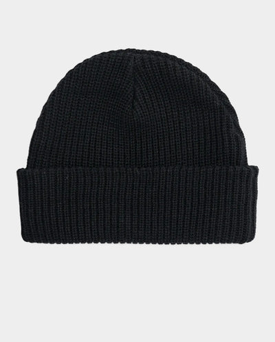 S/Double - Shawn Script Mid Beanie - Black Beanie S/Double