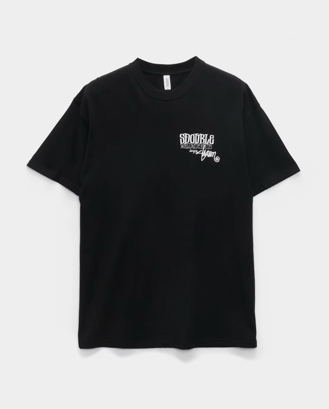 S/Double - World Wide Roots T-Shirt - Black T-Shirts S/Double