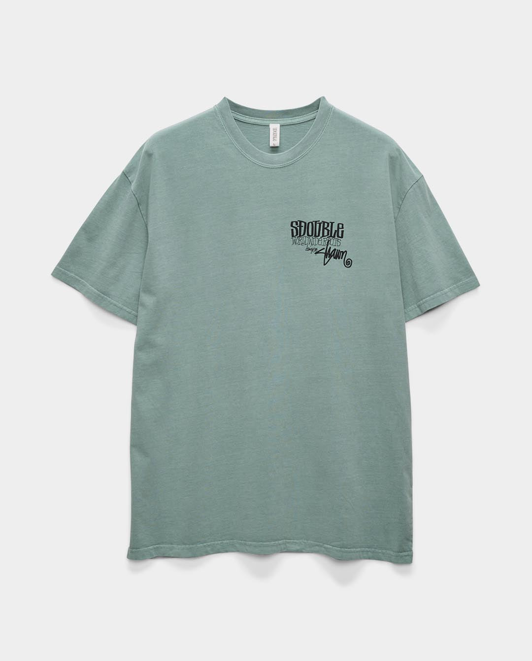 S/Double - World Wide Roots T-Shirt - Washed Sage T-Shirts S/Double