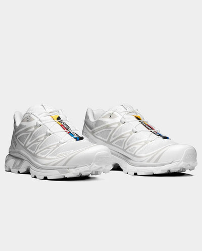 Salomon - XT-6 Shoe - White/White/Lunar Rock Shoes Salomon