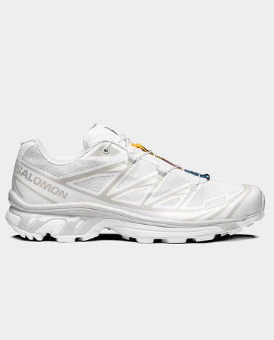 Salomon - XT-6 Shoe - White/White/Lunar Rock Shoes Salomon