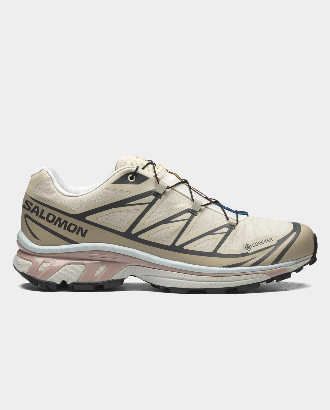 Salomon - XT-6 GTX Shoe - Almond Milk/Feather Grey/Pale Mauve Shoes Salomon