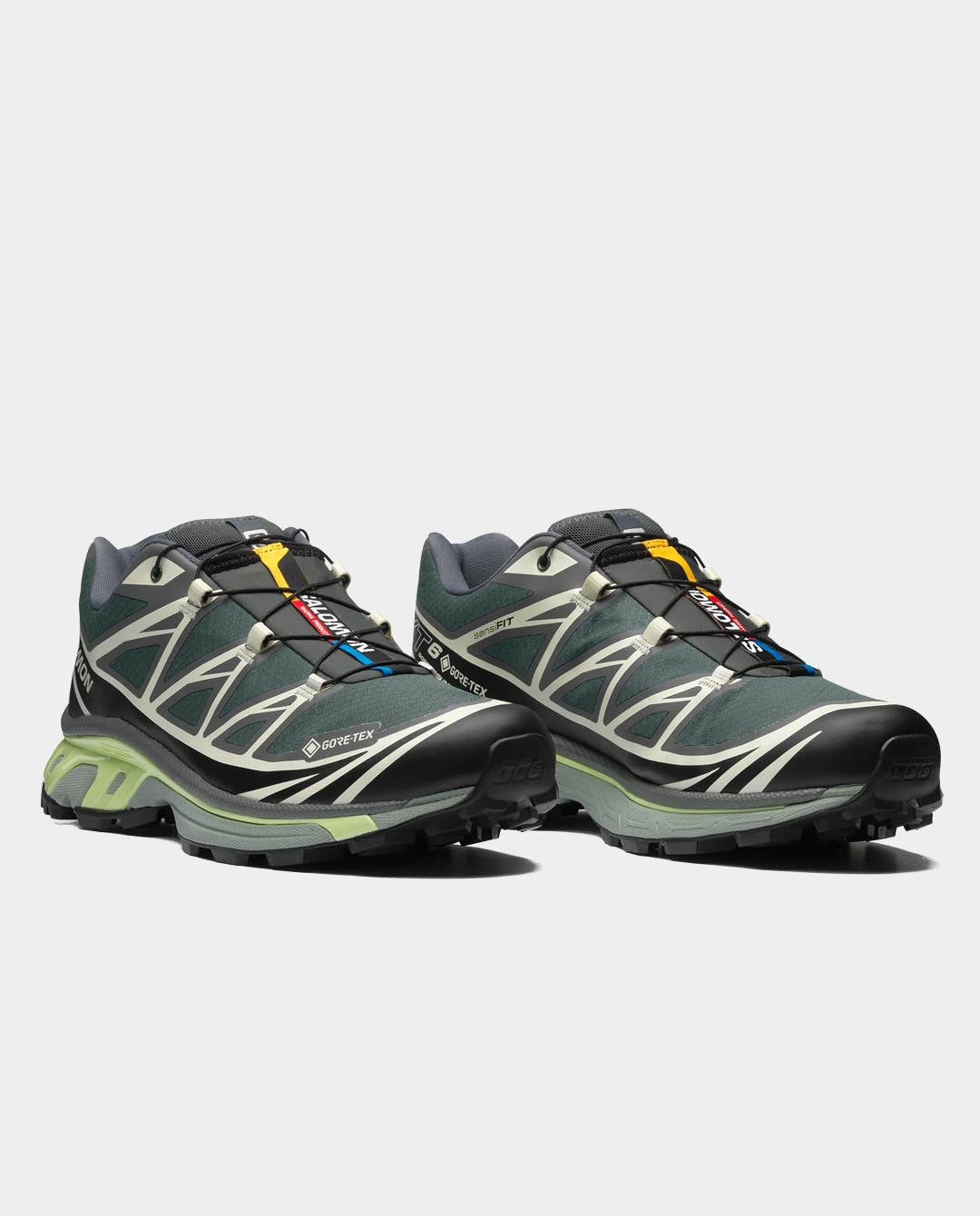 Salomon - XT-6 GTX Shoe - Urban Chic/Black/Lime Cream Shoes Salomon