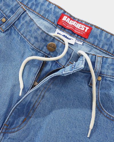 Butter Goods  - Santosuosso Denim Pants - Washed Indigo Pants Butter Goods   