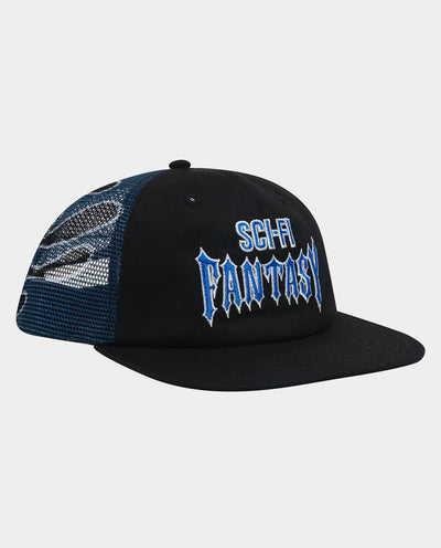 Sci-Fi Fantasy - Biker logo Hat - Black Hats Sci-Fi Fantasy