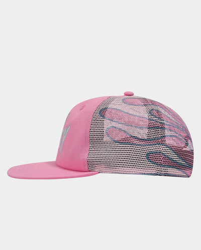 Sci-Fi Fantasy - Biker logo Hat - Pink Hats Sci-Fi Fantasy