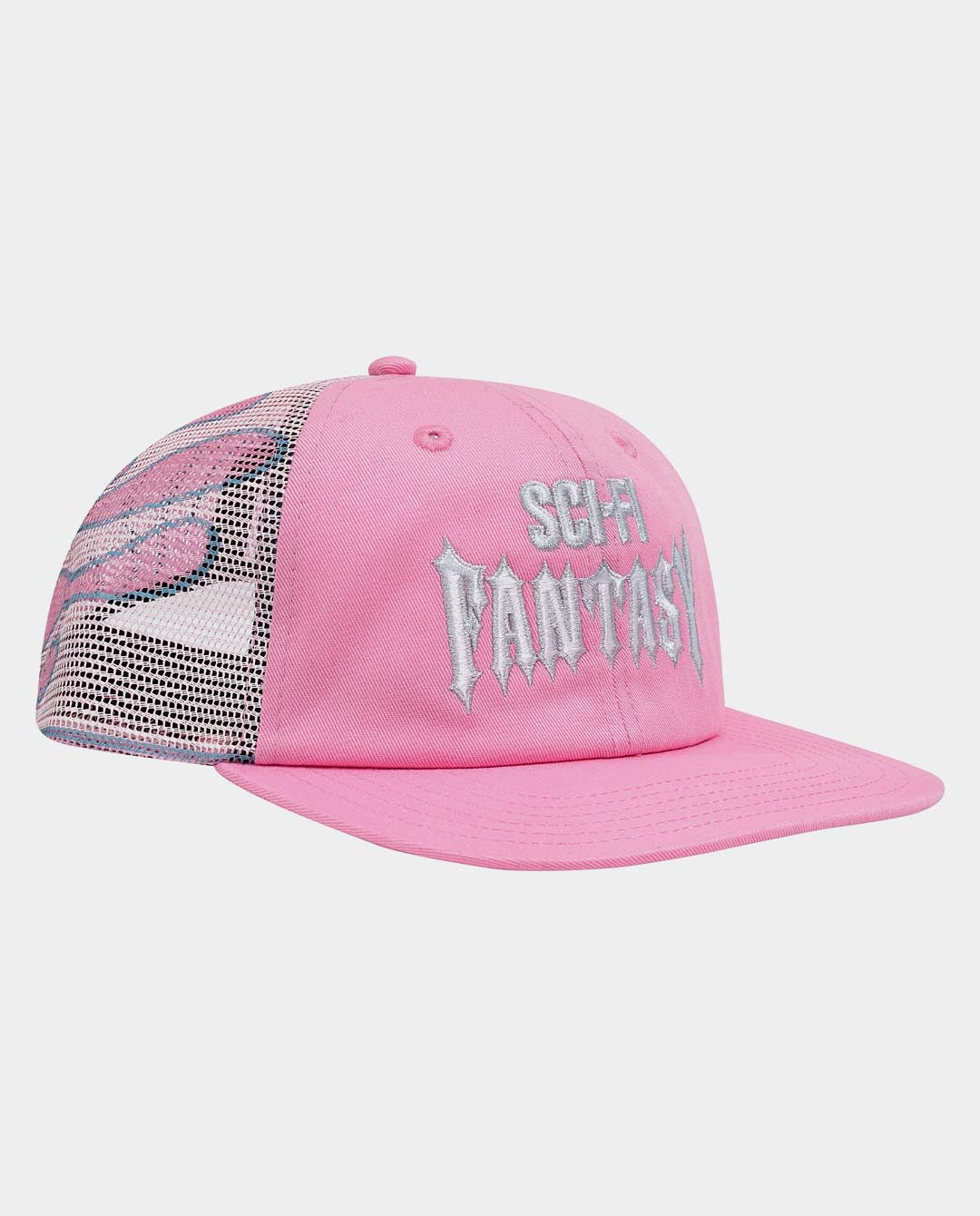 Sci-Fi Fantasy - Biker logo Hat - Pink Hats Sci-Fi Fantasy