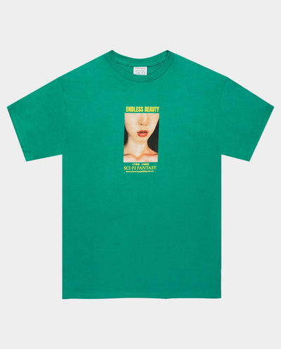 Sci-Fi Fantasy - Endless Beauty T-Shirt - Green T-Shirts Sci-Fi Fantasy