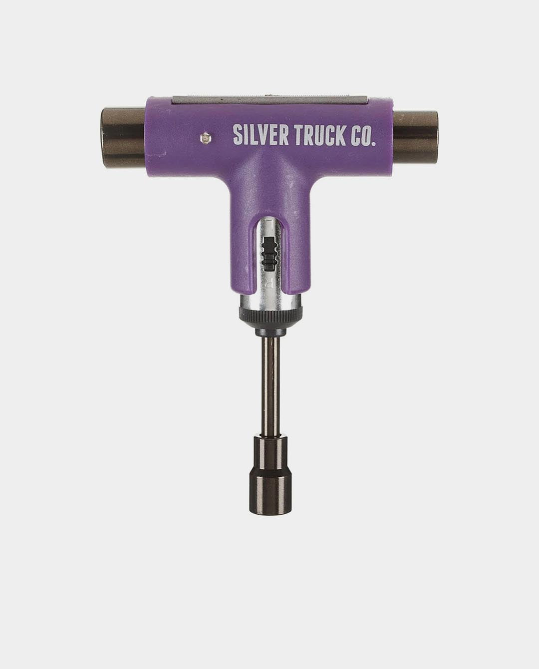 Silver - Ratchet Skate Tool - Purple/Grey Skate accessory Silver   