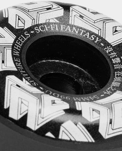 Spitfire x Sci-Fi Fantasy - Formula 4 Dyson Conical 99d 54mm Wheel - Black Wheel Spitfire