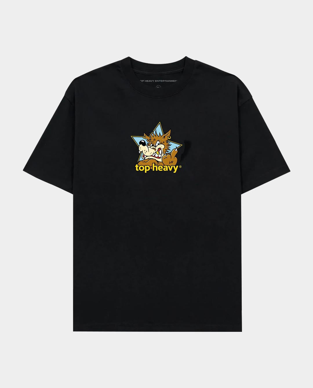 Top Heavy - Dog House T-Shirt - Black T-Shirts Top Heavy