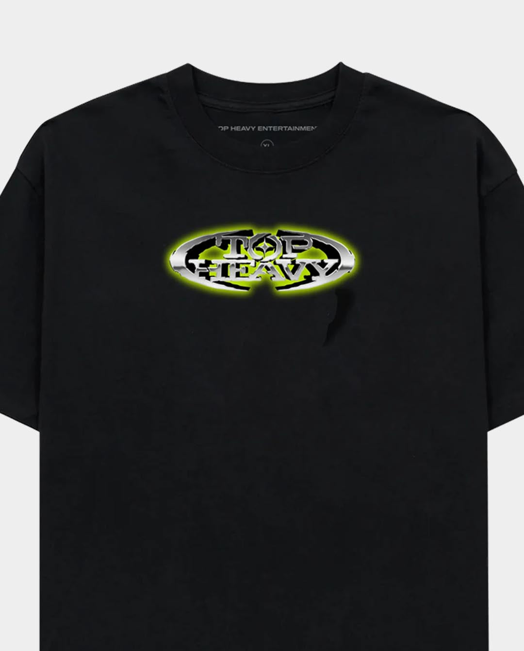 Top Heavy - H-Files T-Shirt - Black T-Shirts Top Heavy