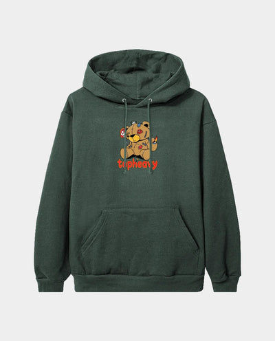 Top Heavy - Playin With Fire Hood - Forest Hoodies Top Heavy