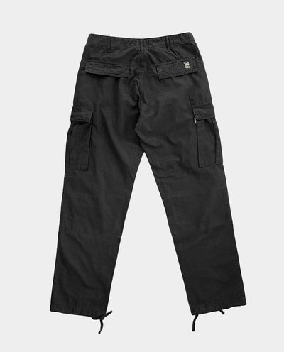 Vic - Ripstop Cargo Pants - Black Pants Vic   