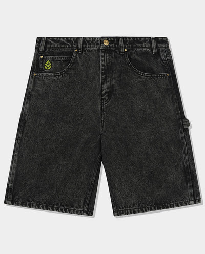 Butter Goods - Weathergear Denim Shorts - Faded Black Shorts Butter Goods