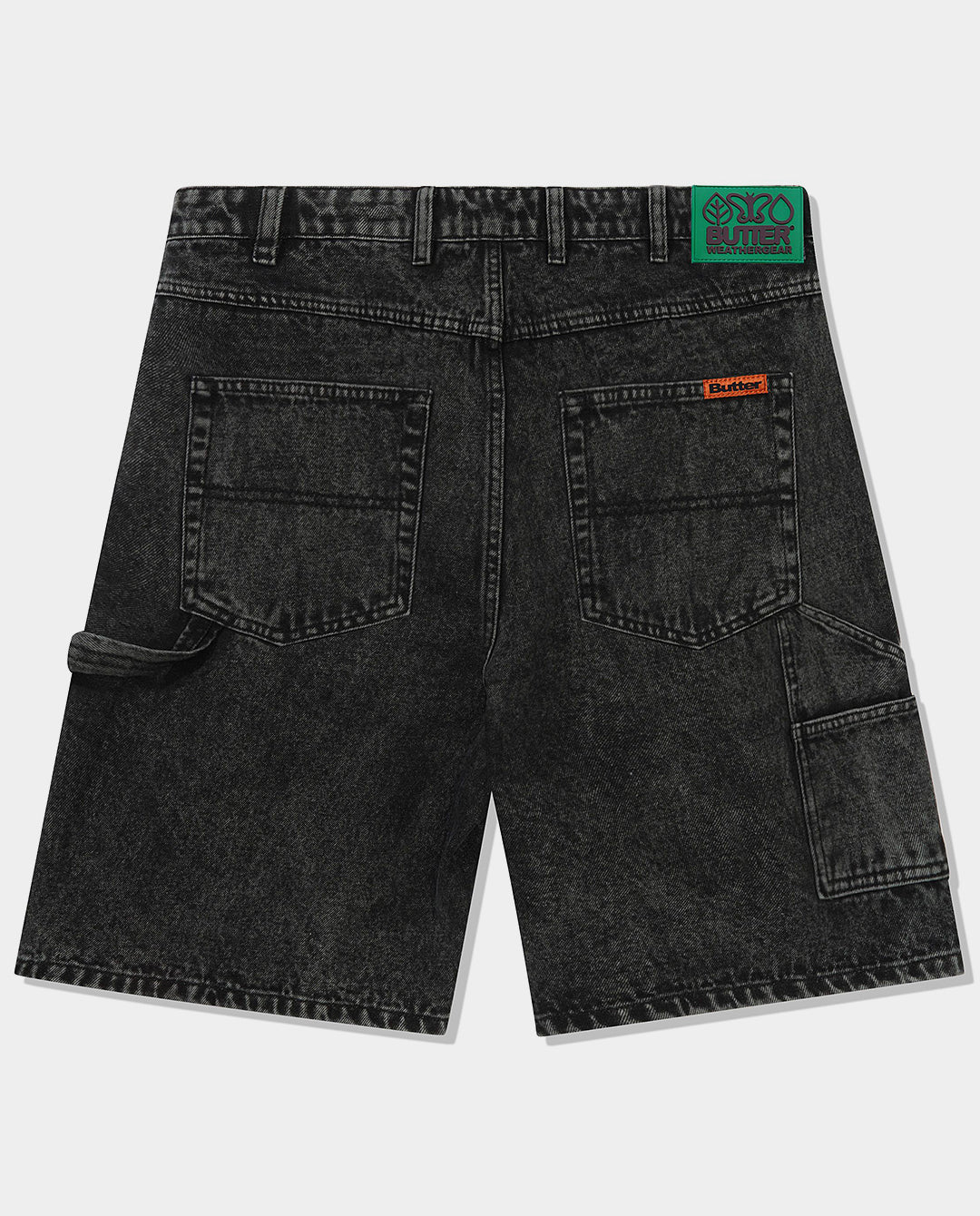 Butter Goods - Weathergear Denim Shorts - Faded Black Shorts Butter Goods