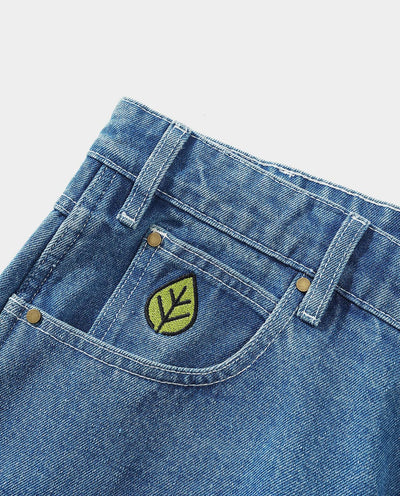 Butter Goods - Weathergear Heavyweight Denim Shorts - Mid Blue Shorts Butter Goods