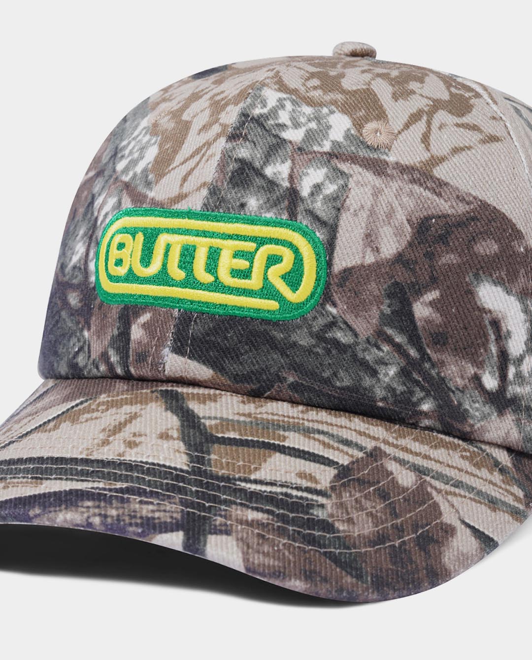 Butter Goods - Woodlands Snapback Hat - Tan Hats Butter Goods   