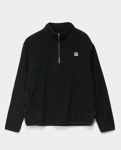 XLarge - 1/2 Zip Crew - Black Crewneck Xlarge