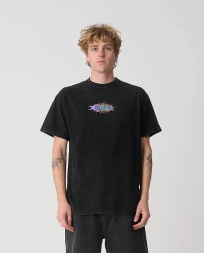 XLarge - Barbed T-Shirt - Black T-Shirts Xlarge