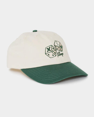 XLarge - Dice Low Pro Hat - Thrift White Hats Xlarge   