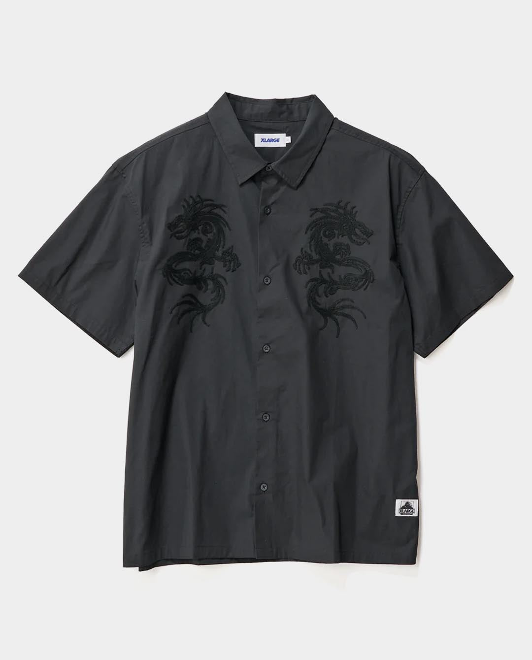 XLarge - Dragon Shirt - Black Shirts Xlarge