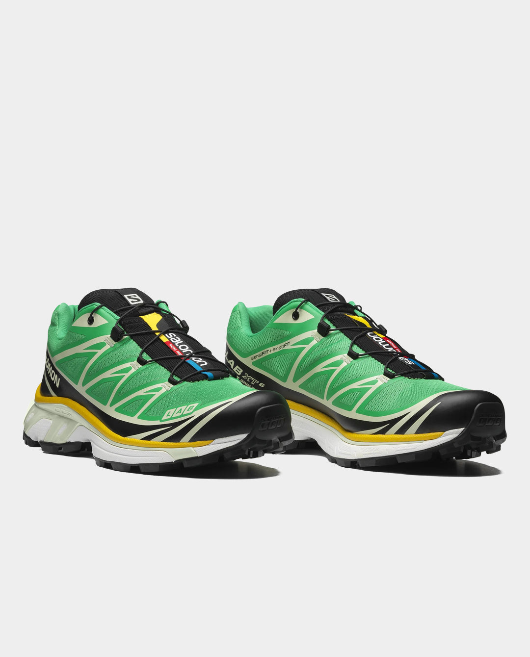 Salomon - XT-6 Shoe - Bright Green/Black/Sulphur Shoes Salomon