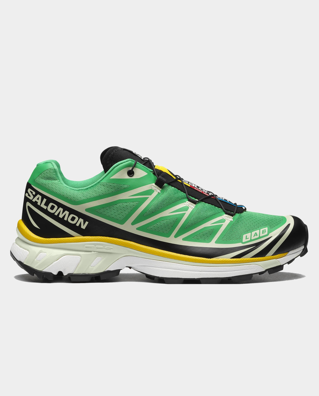 Salomon - XT-6 Shoe - Bright Green/Black/Sulphur Shoes Salomon