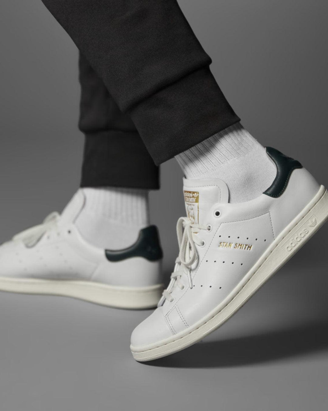 Adidas Originals Stan Smith Lux in Off White FallenFront