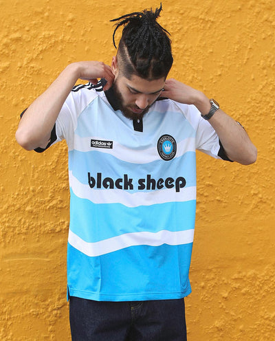 Adidas x CTLFC - Black Sheep Jersey - White/Blue T-Shirts Adidas   