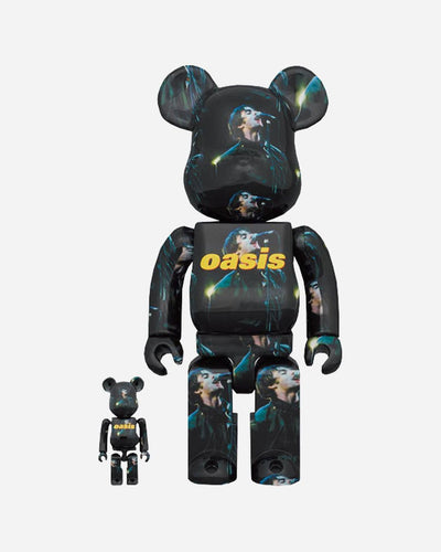 BE@RBRICK - OASIS Knebworth 1996 Liam Gallagher - 400% & 100% Set Lifestyle Medicom   