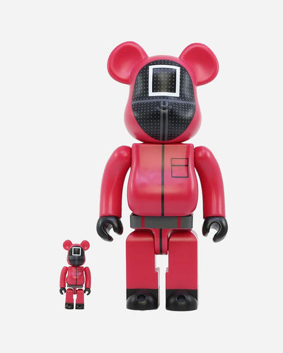 Medicom Toy - BE@RBRICK Squid Games Square Guard - 400% & 100% Set Lifestyle Medicom   