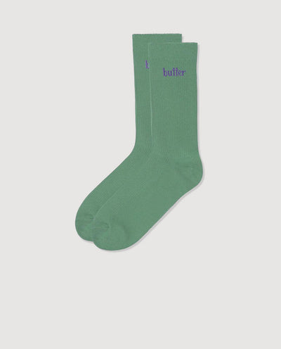 Butter Goods - Basic Socks - Sage Socks Butter Goods   