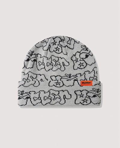 Butter Goods - Big Apple Cuff Beanie - Grey Beanie Butter Goods   