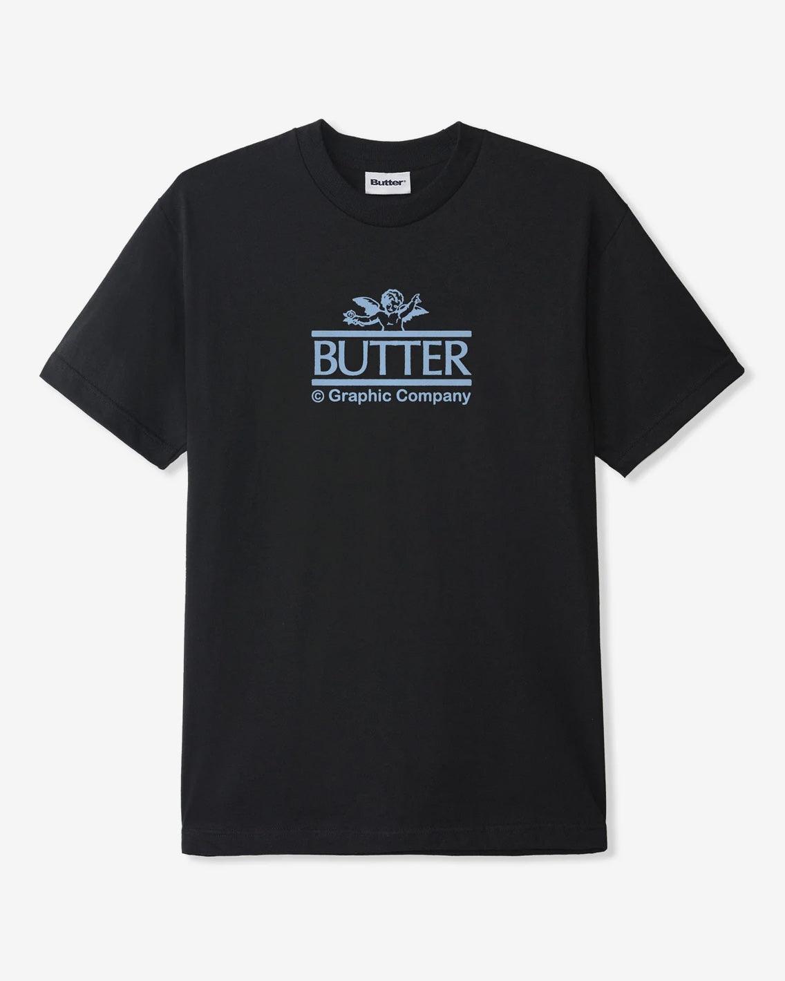 Butter Goods - Cherub Tee - Black T-Shirts Butter Goods   