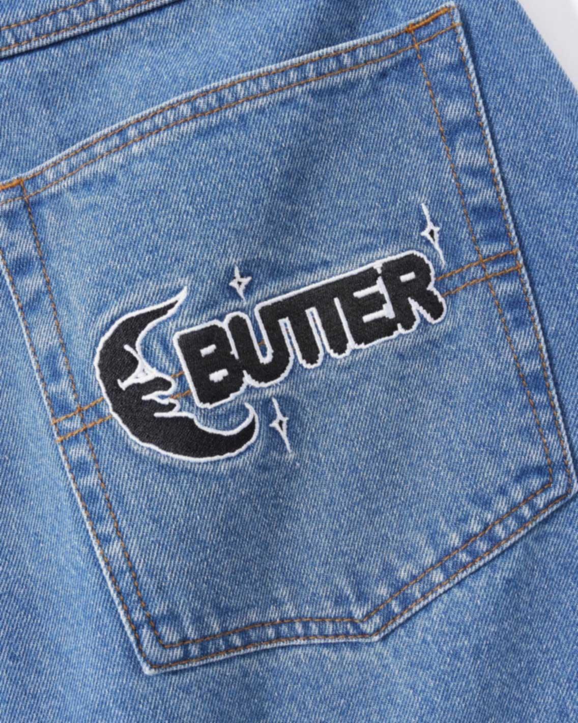 Butter Goods - Critter Denim Jeans - Washed Indigo Pants Butter Goods   